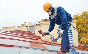 portfolio peinture de toiture Suresnes